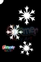 Picture of Cascading Snowflakes Stencil (MA-35) - (5pc pack)