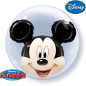 Picture of Mickey Mouse Double Bubble Balloon - 24 Inch