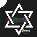 Picture of Star of David Stencil (5pc pack)
