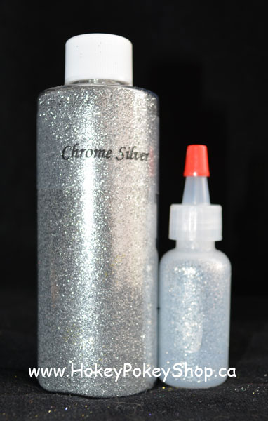 Picture of Chrome Silver GLITTER (15ml)