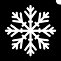 Picture of Sparkly Snowflake  Stencil (5pc pack)