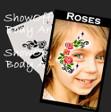 Picture of Roses Stencil Eyes Profiles - SOBA