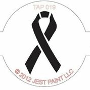 Picture of TAP 019 Face Painting Stencil - Ribbon