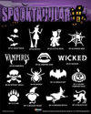 Picture of Spooktacular Stencil Set with Poster Bundle (75 pc)