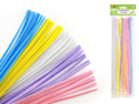 Picture of Pipe cleaners - Chenille Stems 40/pk-Pastel Mix