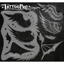 Picture of Tattoo Pro Stencil - Wings (ATPS-121)