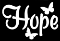 Picture of Hope - Sparkle Stencil (1pc)