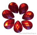 Picture of Teardrop Gems - Red - 13x18mm (7 pc.) (SG-T2)