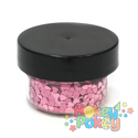 Picture of ABA Chunky Glitter - Pink Hearts (15ml)