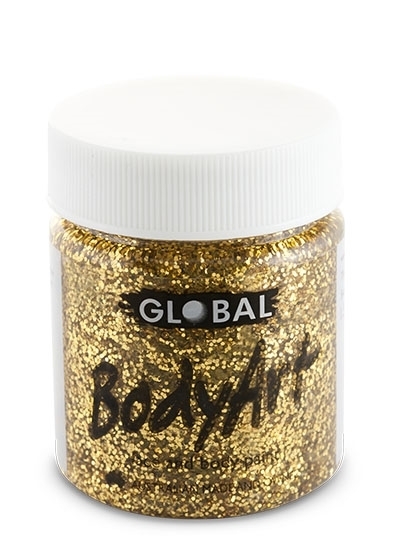 Picture of Global Colours Gold Glitter Gel 45mL 