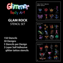 Picture of Glam Rock Stencil Set (150 pcs.)