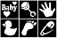 Picture of Baby Stencil Collection (12pc)