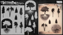 Picture of Tattoo Pro Stencil - Trees (ATPS164)