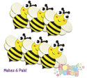 Picture of Krafty Kids Kit: DIY Foam Pal Kits Make 6 Bee's Knees (CK174-A)