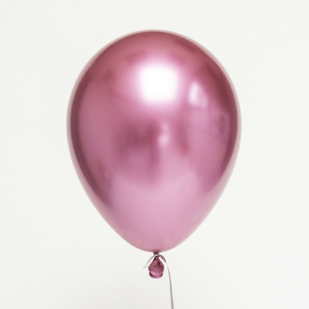 Picture of 11" Chrome MAUVE round balloons - 100 count