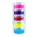 Picture of Vivid Glitter Stackable Loose Glitter - Blazin Brush Bubblicious UV 5pc (7.5g / each)