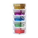 Picture of Vivid Glitter Stackable Loose Glitter - Perfect Rainbow 5pc (7.5g / each)