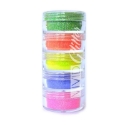 Picture of Vivid Glitter Stackable Loose Glitter - Electric Rainbow UV 5pc (7.5g / each)
