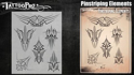 Picture of Tattoo Pro Stencil -  Pinstriping (ATPS174)
