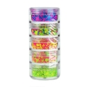 Picture of Vivid Glitter Stackable Loose Glitter - Galactic Glow UV 5pc (7.5g / each)