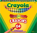 Picture of Crayola Crayons with Sharpener - 64 pc