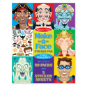 Picture of Melissa & Doug - Make-a-Face Sticker Pad - Crazy Characters (160+ Stickers)