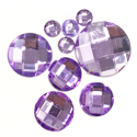 Picture of Round Gems - Lilac - 5 to 20mm (9 pc) (SG-RL)