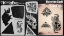 Picture of Tattoo Pro Stencil -  Victorian Skull (ATPS190)