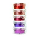 Picture of Vivid Glitter Stackable Loose Glitter - Sweetheart 5pc (7.5g / each)