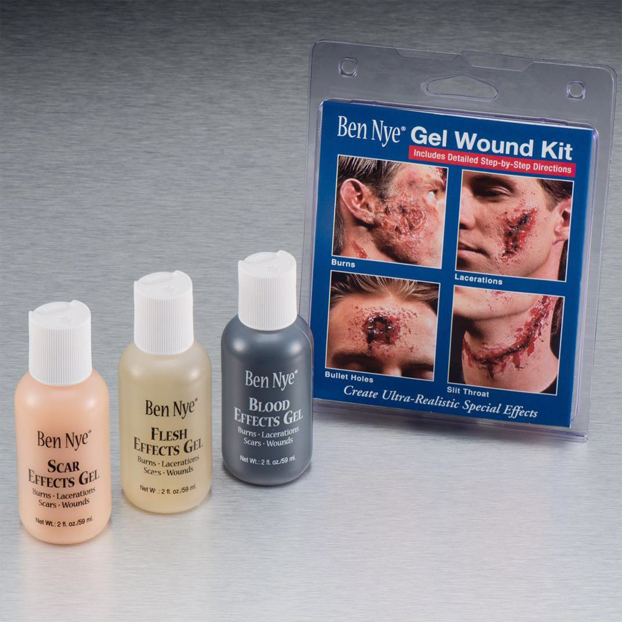 Picture of Ben Nye - Effects Gel Wound Kit - 2oz