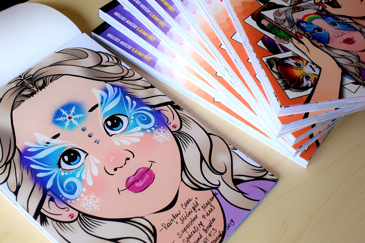 Picture of Sparkling Faces - The Ultimate Face Painting Block - Children's Edition