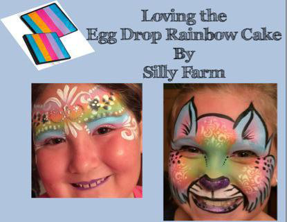 Picture of Silly Farm - Egg Drop Rainbow Cake - 50G