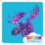 Picture of Moose Head Glitter Tattoo Stencil - HP-123 (5pc pack)