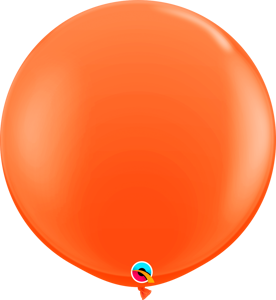 Picture of Qualatex 3FT Round - Orange Balloon (2/bag)