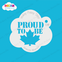 Picture of Proud To Be Canadian - Dream Stencil - 08