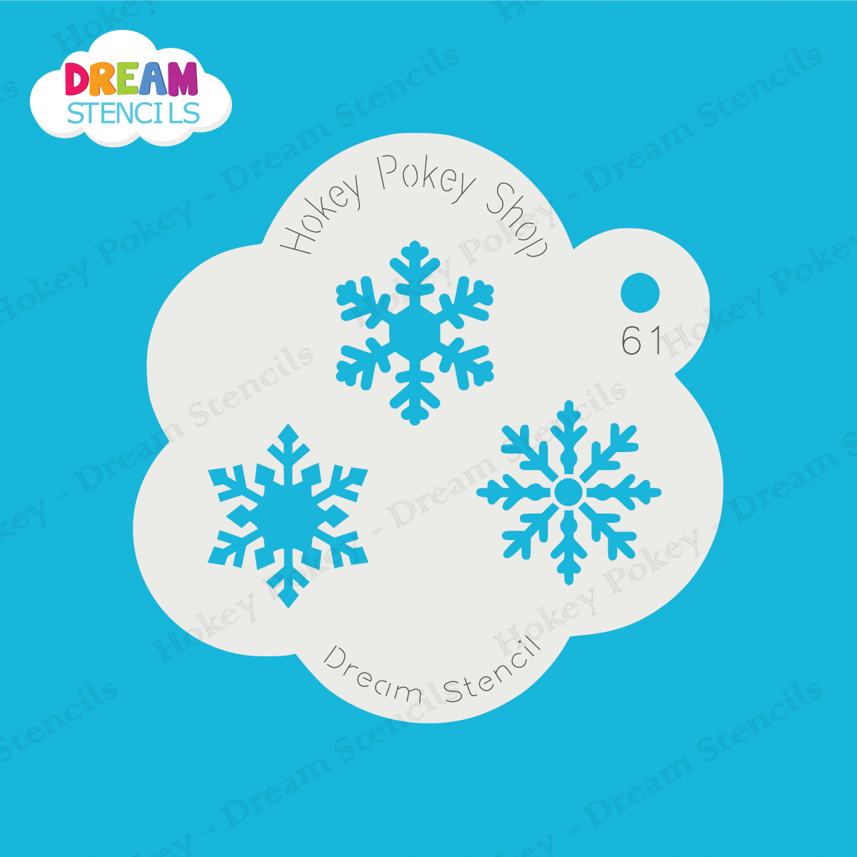 Picture of Snowflake Trio - Dream Stencil - 61
