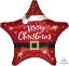 Picture of 19" Standard Santa Christmas Star Foil Balloon (1pc)