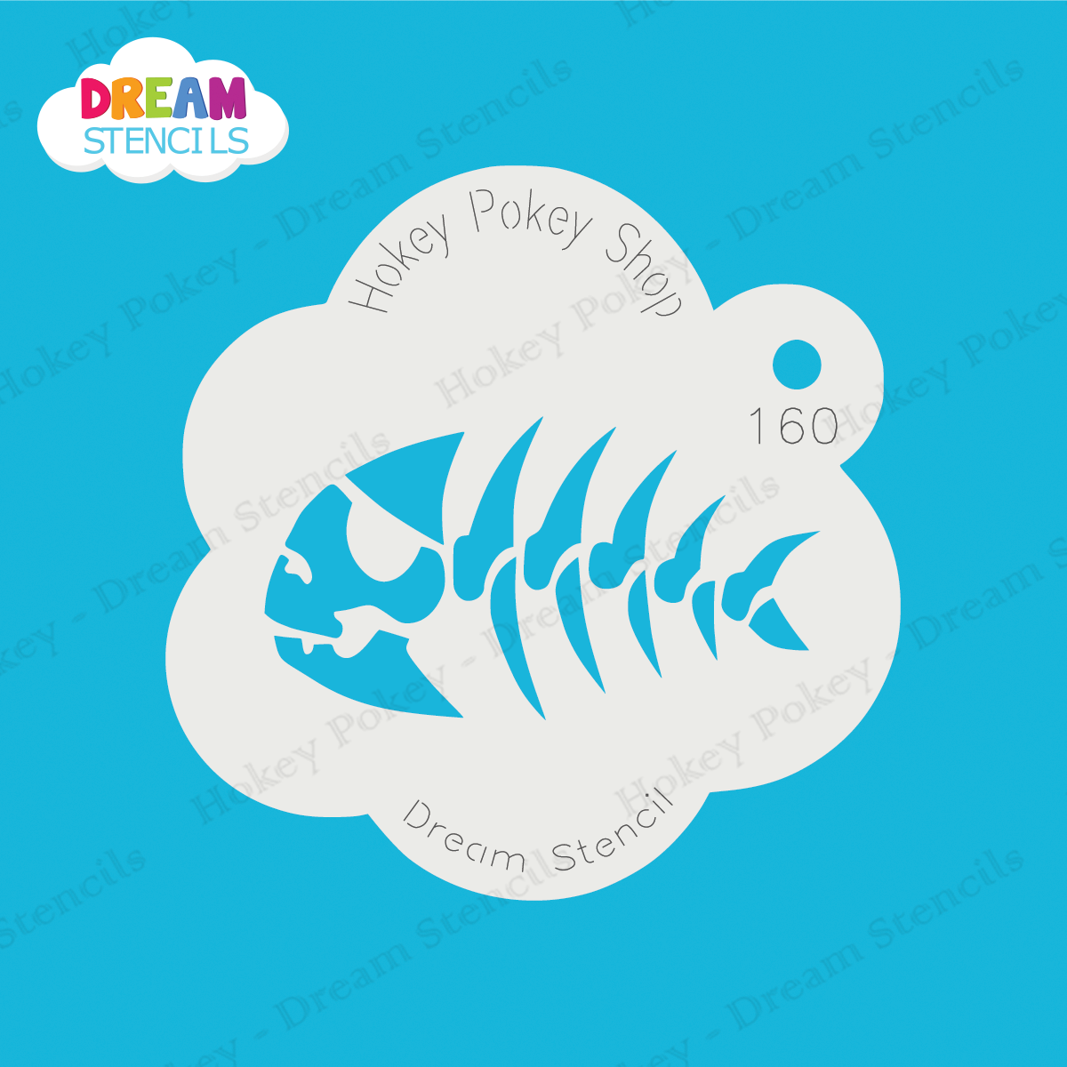 Picture of Fish Bones - Dream Stencil - 160