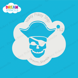 Picture of Pirate Skull - Dream Stencil - 152