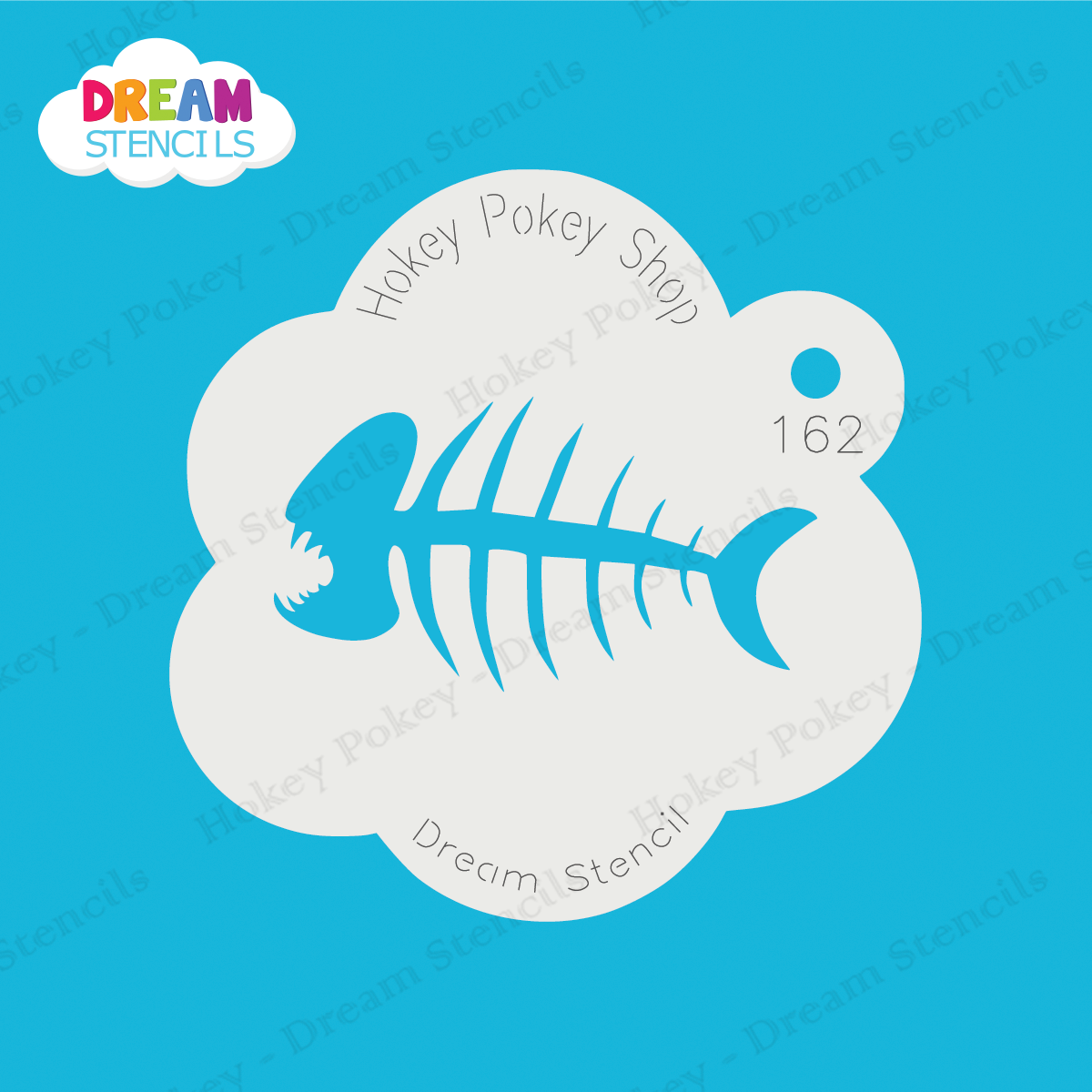 Picture of Dead Fish - Dream Stencil - 162