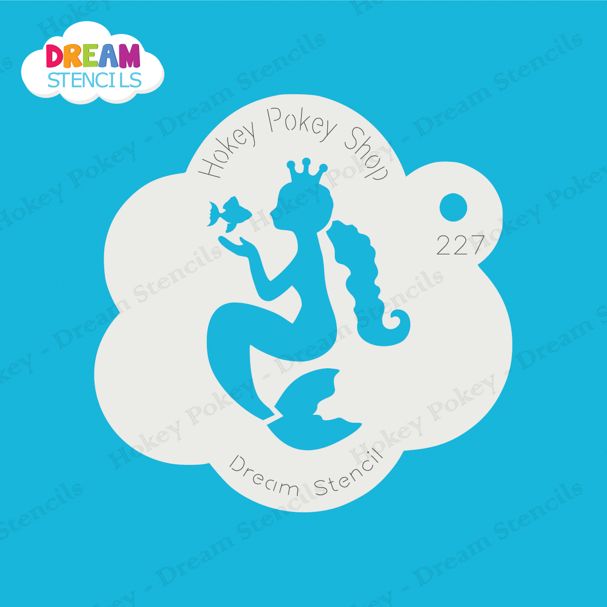 Picture of Mermaid Princess - Dream Stencil - 227