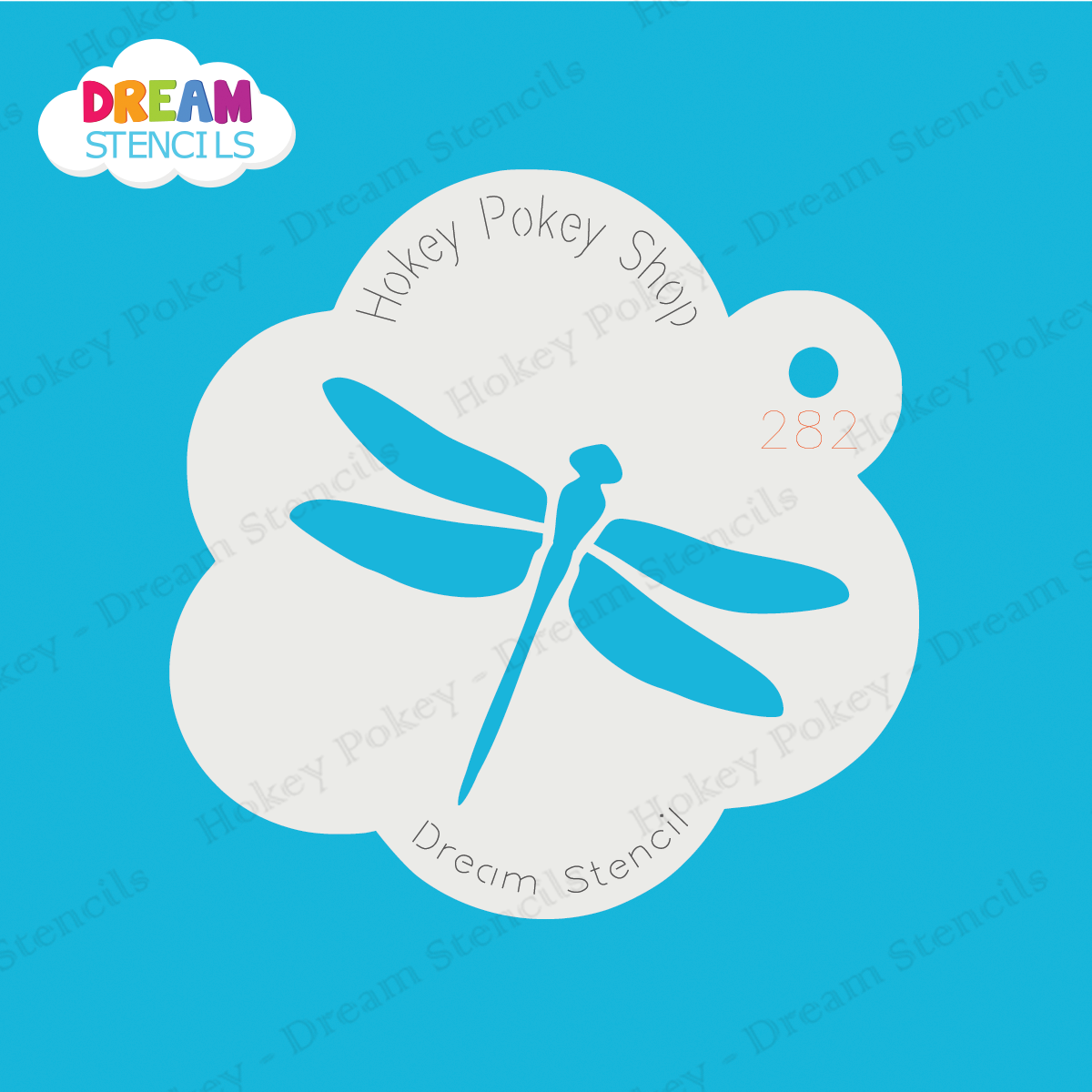 Picture of Dragonfly- Dream Stencil - 282