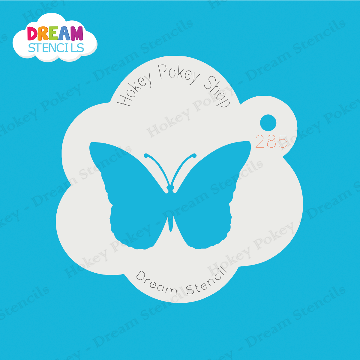 Picture of Classic Butterfly Dream Stencil - 285