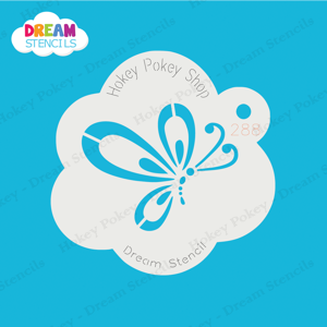 Picture of Flying  Butterfly Dream Stencil - 288