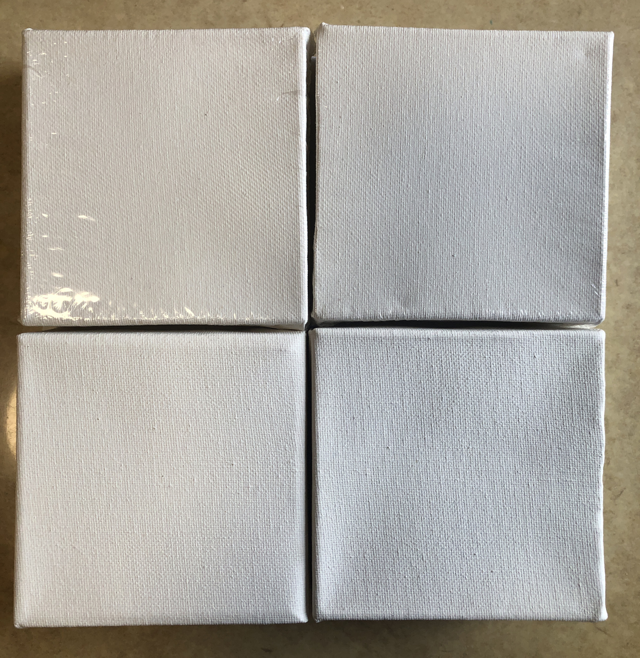 Picture of Stretched Gallery Canvases 4 square set (4'' x 4'' x 1.4'') CP512
