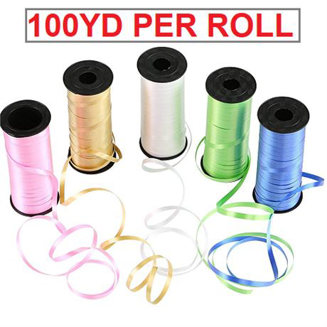 Picture of 5 ROLLS CURLING RIBBON 100YD