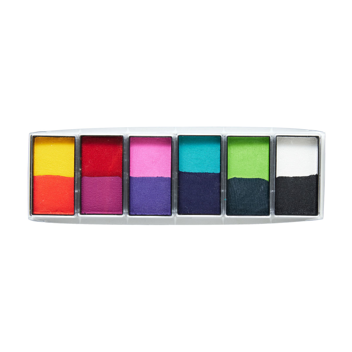 Picture of All You Need Mini – 12 Colour Half Length Face & BodyArt Palette Sampler Set 6x 15g  (BMPA21)