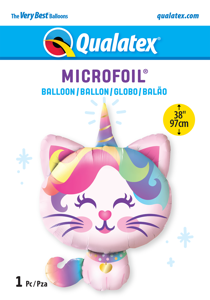 Picture of 38" Mythical Caticorn Foil Balloon (1pc)
