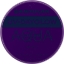 Picture of Kryolan Aquacolor - Cosmetic Grade UV-Dayglow Face Paint - Purple (8 ml)