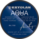 Picture of Kryolan Aquacolor Face Paint - Black 071 (8 ml)